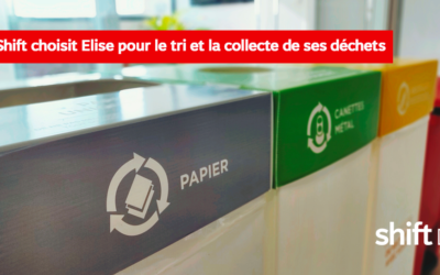 SHIFT CHOISIT ELISE POUR LA COLLECTE ET LE TRI DE SES DÉCHETS !