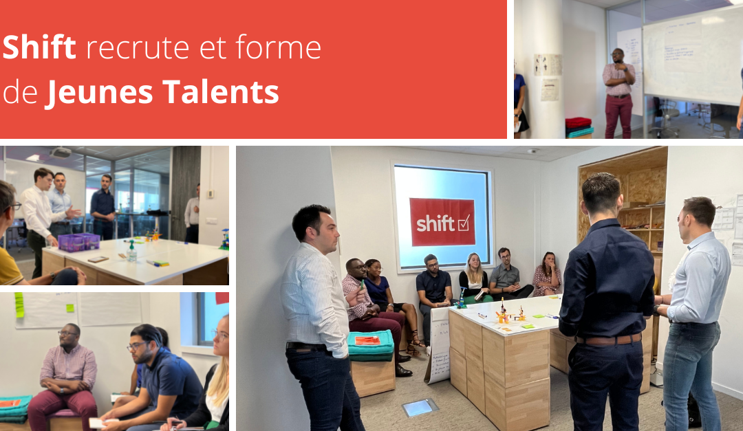 Shift recrute et forme de jeunes talents