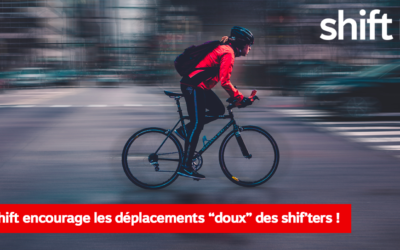 SHIFT PREND EN CHARGE LES DÉPLACEMENTS DOUX DES SHIFT’ERS !