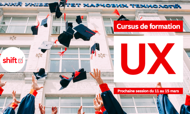 NOUVELLE SESSION DE FORMATION UX