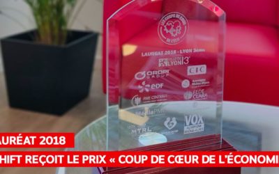 LAURÉAT 2018 DU PRIX « COUP DE CŒUR DE L’ÉCONOMIE »