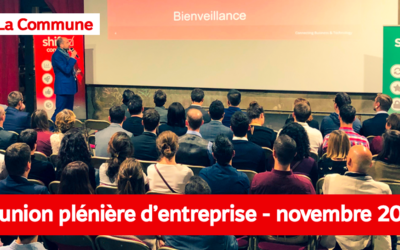 RÉUNION PLÉNIÈRE D’ENTREPRISE