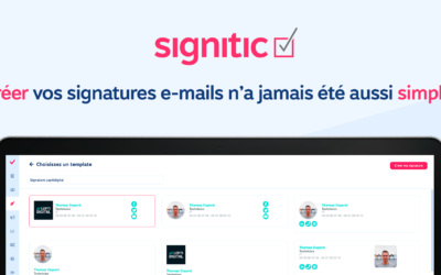 SIGNITIC DÉBARQUE DANS LE LEPTIDIGITAL