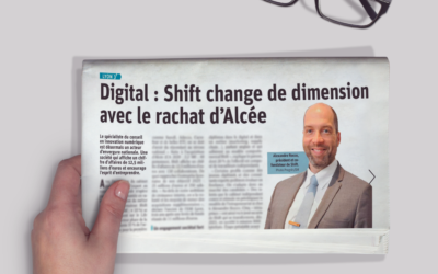 Revue de presse le Progrès : « Shift change de dimension avec le rachat d’Alcée »