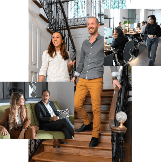 équipe Shift dans les locaux 